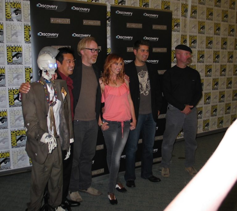 Stories From The Mythbusters Press Conference, Comic Con 2010