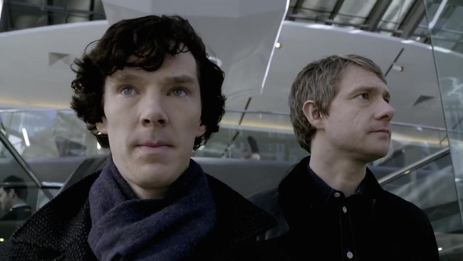 Adventures in Summer Binge Viewing:  Sherlock, Series 1